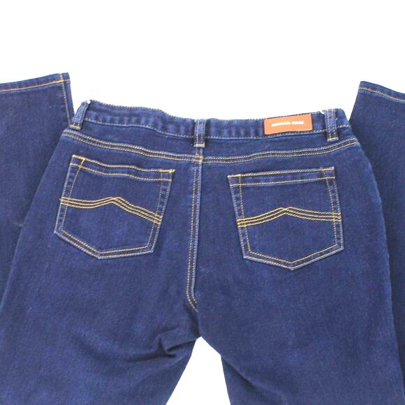 Michael Kors Women's Straight Leg Jeans Dark Wash 5 Pocket Size 4 - Picture 3 of 6